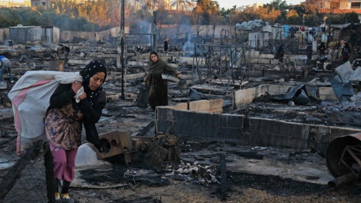 Au nord du Liban, un camp de réfugiés syriens incendié après une altercation