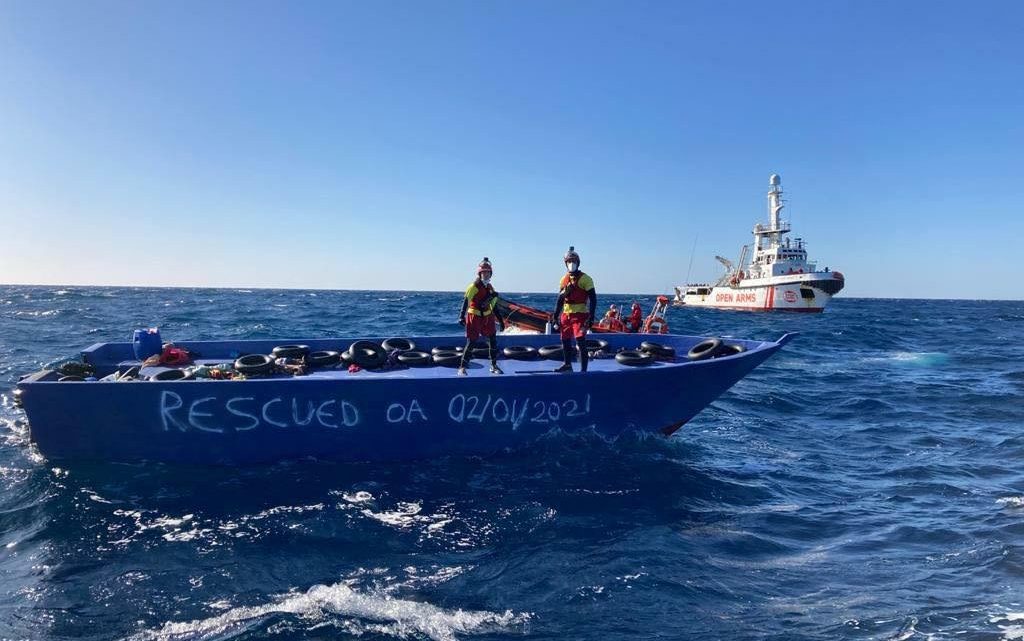 L’Open Arms débarque en Sicile 265 migrants secourus en Méditerranée